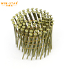  High Quality Factory Collated Screw Ring Helical Shank Wire Coil Nails for Wood Pallet Pneumatic Nail Gun Use
