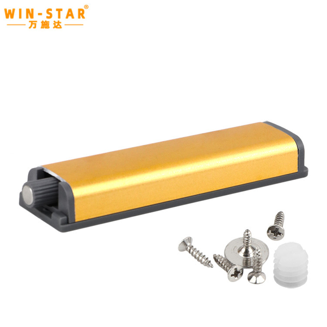 95MM Buffer System Magnetic Furniture Cabinet Door Catch Push To Open Soft Close