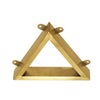 ZD-N140-C Triangle Furniture Accessory Stainless Steel Golden Bed Parts