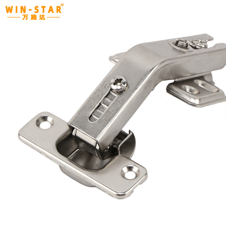 Factory Price OEM 135 degree Hidden Kitchen Cabinet Slide-on special angled hinge