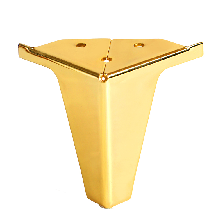 ZD-N149 high quality 4inch furniture feet modern metal sofa legs for bed