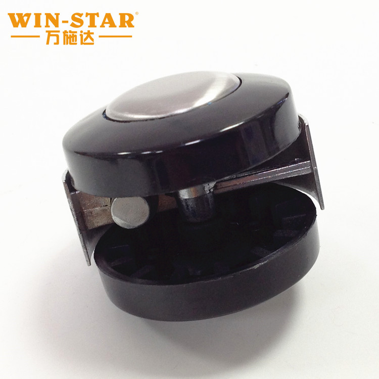 Black 1.5 "caster industrial universal wheel