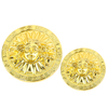 Wholesale Furniture Embellishment Buttons: Shiny Gold/Black Hardware for Global Buyers