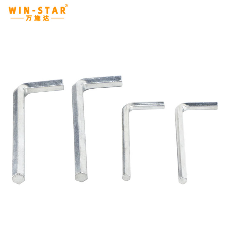 China Factory Custom L Type Allen Hex Key Wrench iron Plain Allen Wrenches