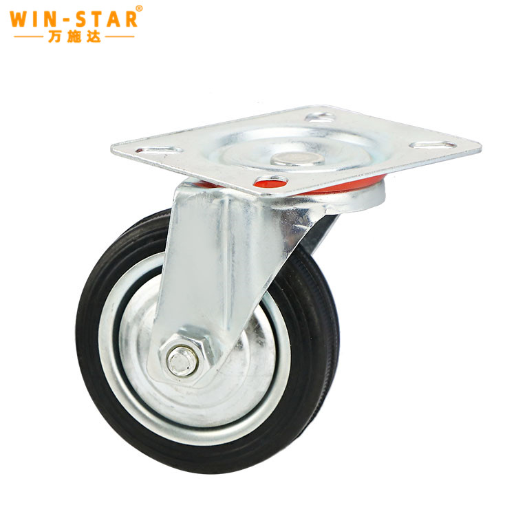 Wholesale Heavy Duty Caster Wheel Roller Industrial rubber casters