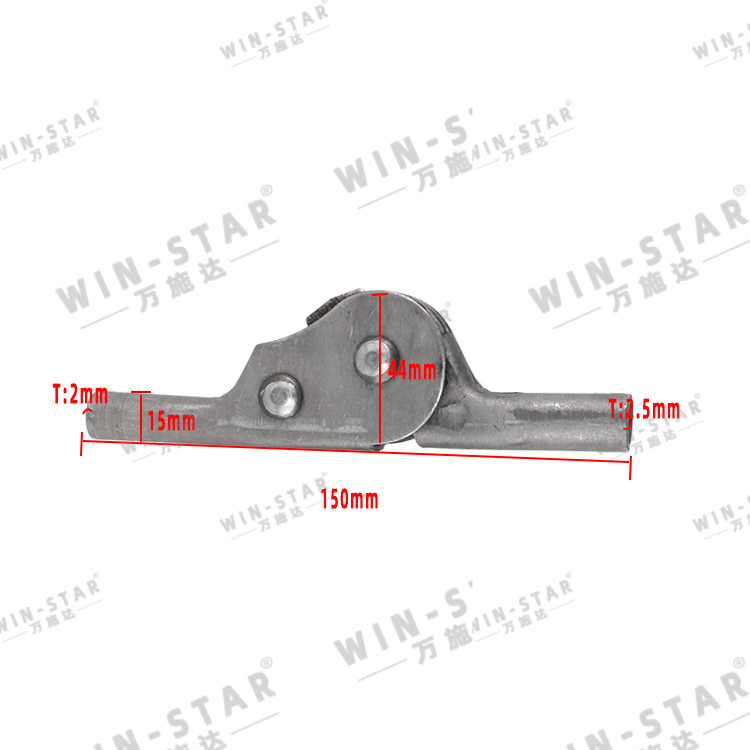WINSTAR ZD-I022 Adjustable Furniture Metal Hinges Folding Bed Chair Connector Fitting 