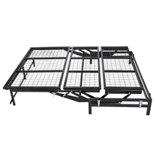  WINSTAR Folding Bed Strong Frame Portable Bed with Wheels Office Metal Modern Bed