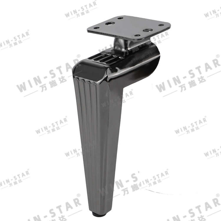  Decorative Metal Chrome Furniture Support Legs Light Luxury Furniture Legs