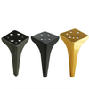 Gold Luxury Design Furniture Triangle Iron Corner Table Legs Metal Sofa Leg