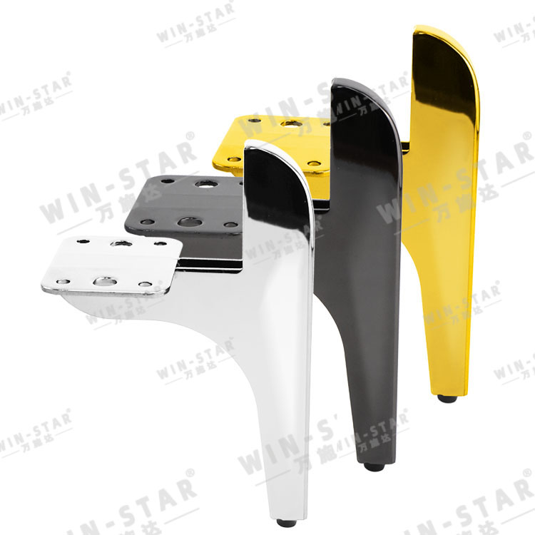 High Quality Chrome Sofa Legs New Model Furniture Kitchen Iron Legs Cabinet Iron Legs