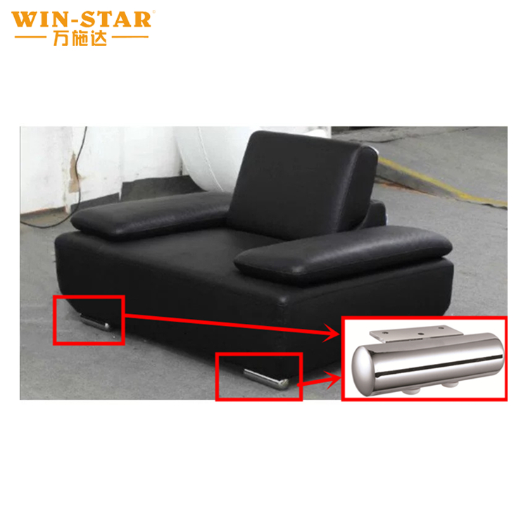  Sofa Metal Furniture Leg Furniture Iron Sofa Support Leg Modern Cabinet Chrome Plate Leg