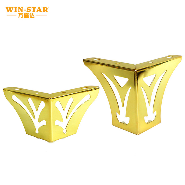 Furniture Legs Decoration Hardware Furniture Feet Chrome Metal Sofa Leg