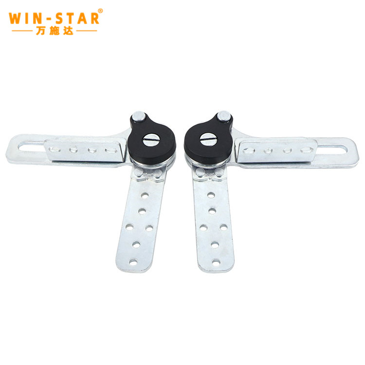 WINSTAR Customized Manufacturer Click Clack Sofa Headrest Hinge Mechanism Adjustable Ratchet Hinge For Sofa