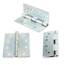 34*100MM White Zinc Metal Cabinet Door Connector Fitting for Furniture
