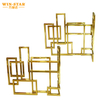 Customized Golden Color Sofa Handle Furniture Sofa Frame for Sale