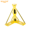  Good Quality Golden Iron Metal Triangle Metal Sofa Legs Furniture Legs Cabinet Leg Series