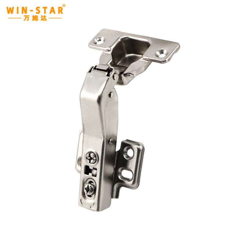 3D Button Spring Hidden Kitchen Cabinet metal 35mm cup Hinge