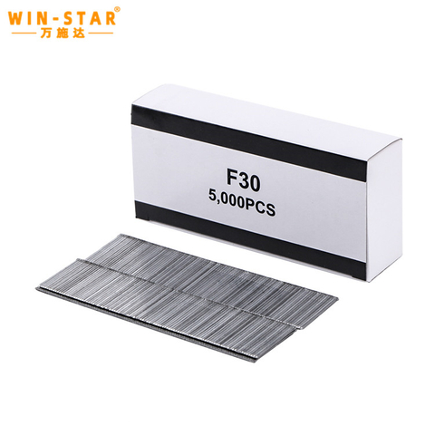 18 Gauge Galvanized Steel Wire Collated Staple Nail F30