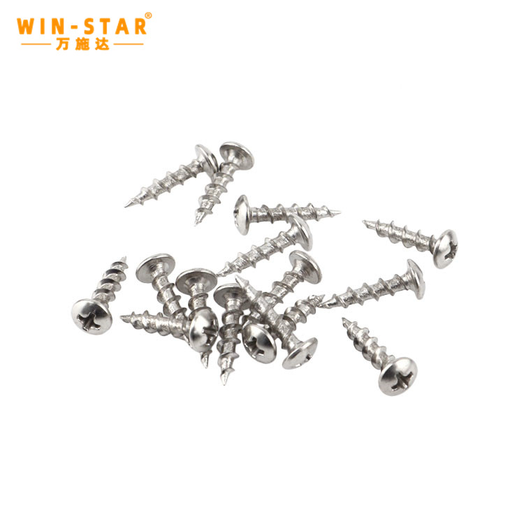 Din Metric round head roofing carbon steel flat head self tapping screws