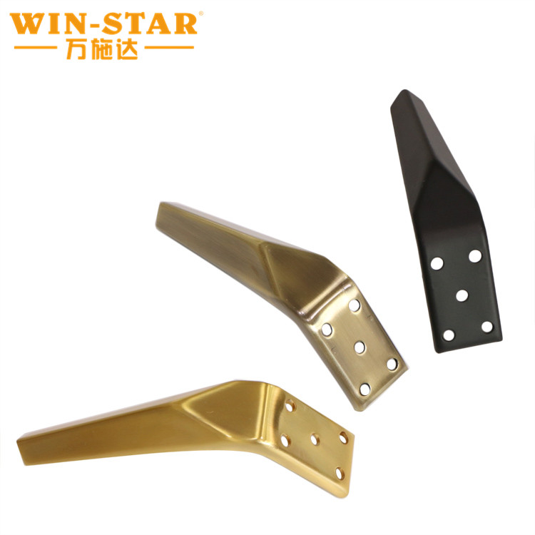 Popular 150/180mm Durable Quality Furniture Parts Metal Sofa Legs for Chair