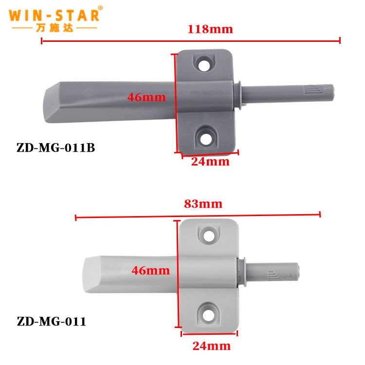 Factory Kitchen push latches Drawer Catch magnetic rebounder