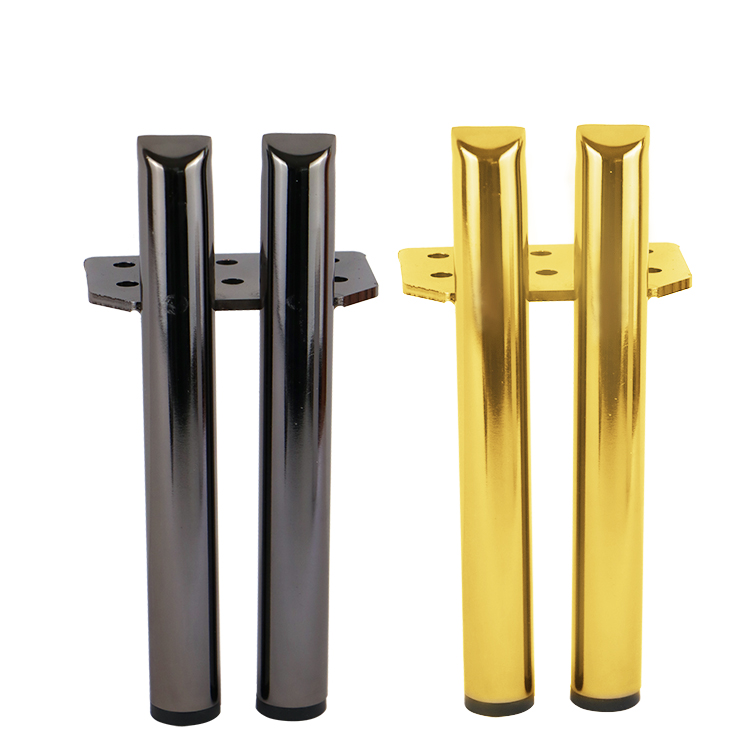 Wholesale Fashion style furniture accessory triangle Iron cast Table feet cabinet bed sofa legs for furniture legs