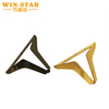 Hotsale furniture parts metal Y shape black cabinet beach feet modern bed legs