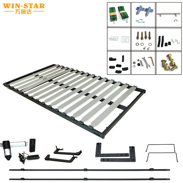 Winstar Hot Sale Prostor Shranjevanje zložljivega kavča Vertical Wall Mechanic Mehanizem strojna oprema