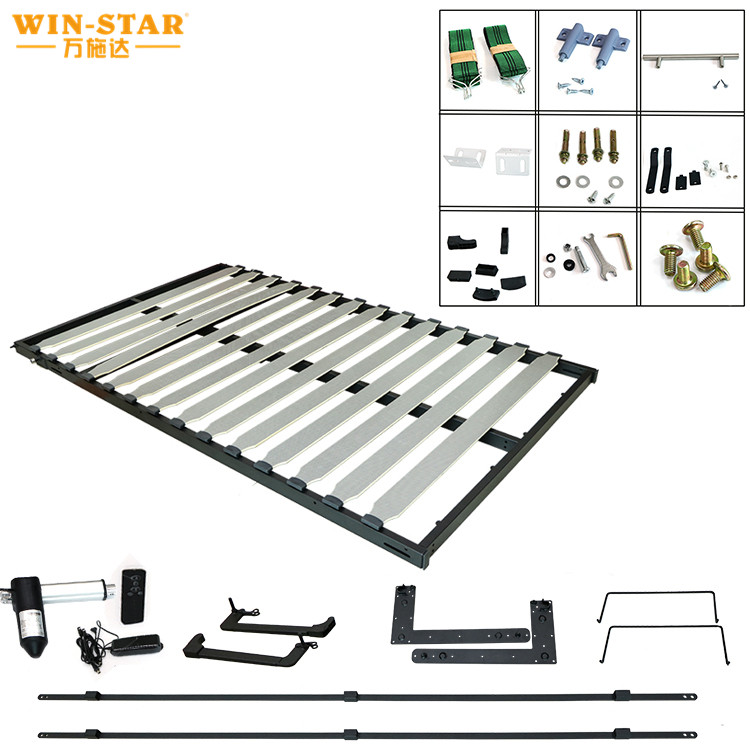 WINSTAR Hot Sale Space Saving Folding Sofa Vertical Wall Bed Mechanism Hardware Kit