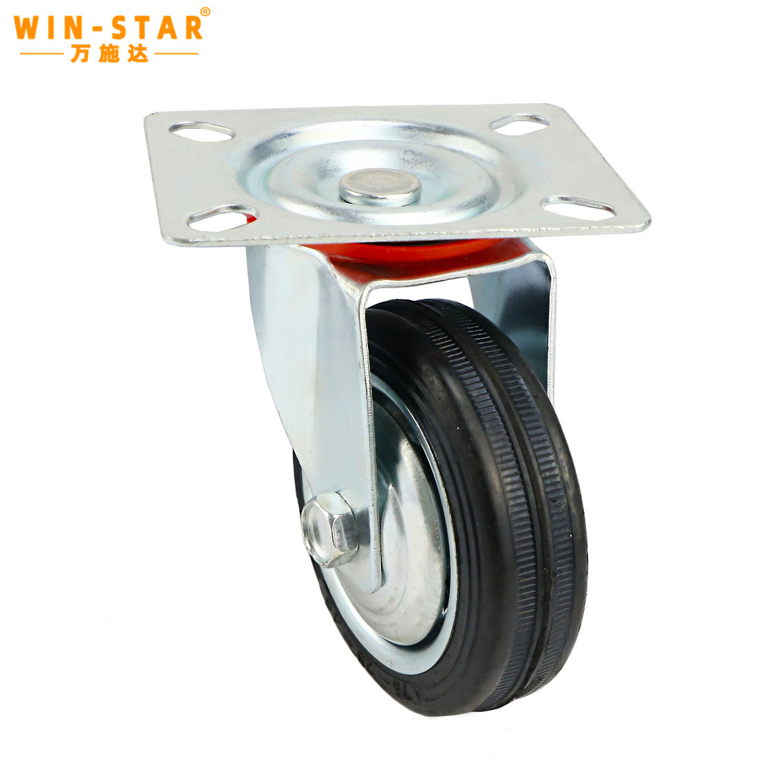 Wholesale Heavy Duty Caster Wheel Roller Industrial rubber casters