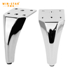 What are the characteristics of metal sofa legs with good stability?