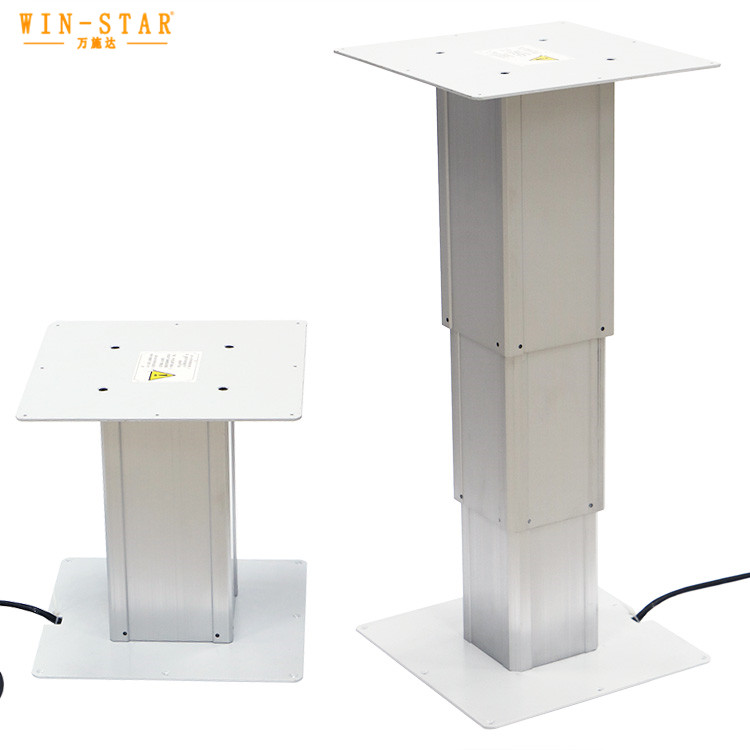 Winstar Shrani vesoljski aluminij dviganje mize Mehanizem električni tatami sistem za mizo za kavo