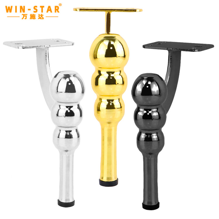 Fast Delivery: Iron Sofa Legs in Multiple Finishes & Sizes