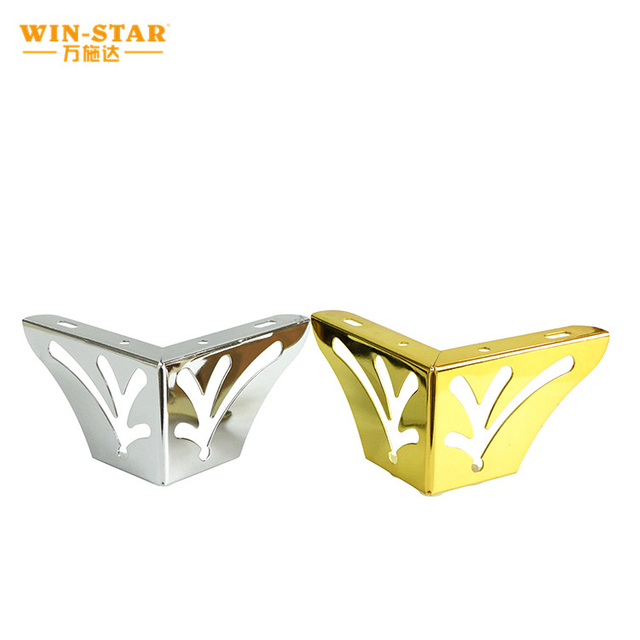 Furniture Legs Decoration Hardware Furniture Feet Chrome Metal Sofa Leg