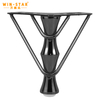  Good Quality Golden Iron Metal Triangle Metal Sofa Legs Furniture Legs Cabinet Leg Series