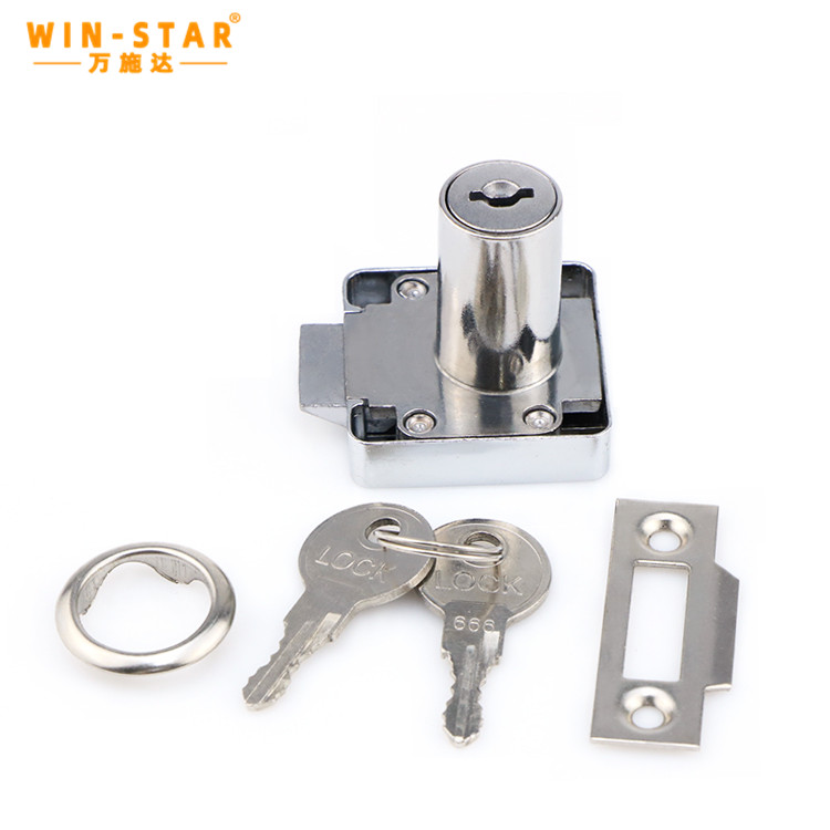 Furniture Lock Iron Material Drawer Lock 338 Office desk lock