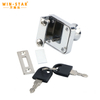 Zinc Alloy Furniture Cabinet Drawer Lock 407 409 Glass Showcase Cabinet Door Lock