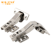 3D Button Spring Hidden Kitchen Cabinet metal 35mm cup Hinge
