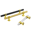 Stainless Steel Furniture Handles Metal Drawer Knobs Closet T Bar Handles