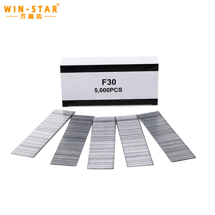 18 Gauge Galvanized Steel Wire Collated Staple Nail F30