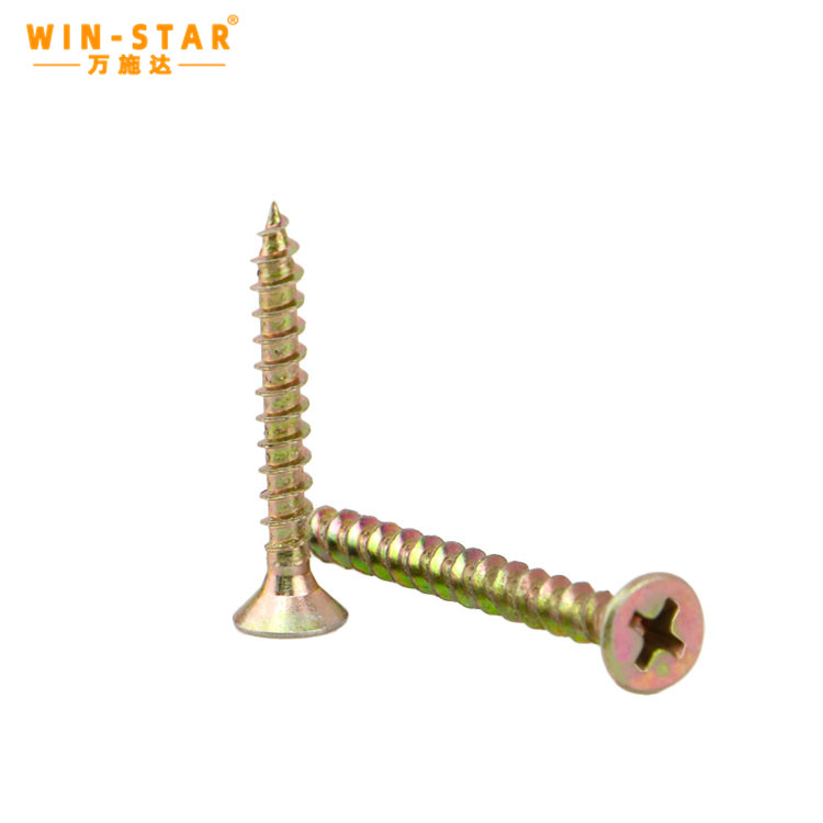 Carbon Flat Bugle Head Gypsum Self Tapping Drywall Screw Black Phosphated