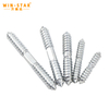 Wholesale Wood Screws Double Head Wooden Teeth Hanger Bolts