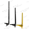 Simple Style Furniture Foot Metal Black 450mm Sofa Chair Legs for Table