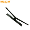 Heavy duty furniture fittings iron cast black sofa legs for bed base