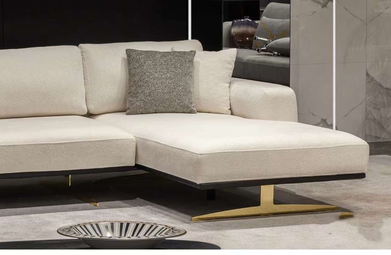 Modern metal black T shape furniture sofa bed legs for base