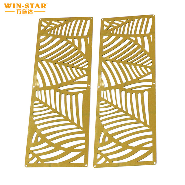 Decorative Furniture Sofa Gold Frames 500*180MM Stainless Steel Sofa Chair Frames