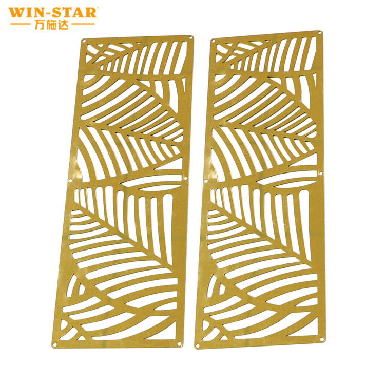 Dekorativa m&ouml;bler Soffa Guld Ramar 500*180MM Rostfritt st&aring;l Soffa Stol Ramar