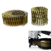  High Quality Factory Collated Screw Ring Helical Shank Wire Coil Nails for Wood Pallet Pneumatic Nail Gun Use