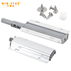 Adjustable Plastic Handleless Door Damper for Knob-Free Doors with Magnetic