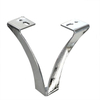 ZD-N137 furniture accessory metal V shape modern cheap sofa leg